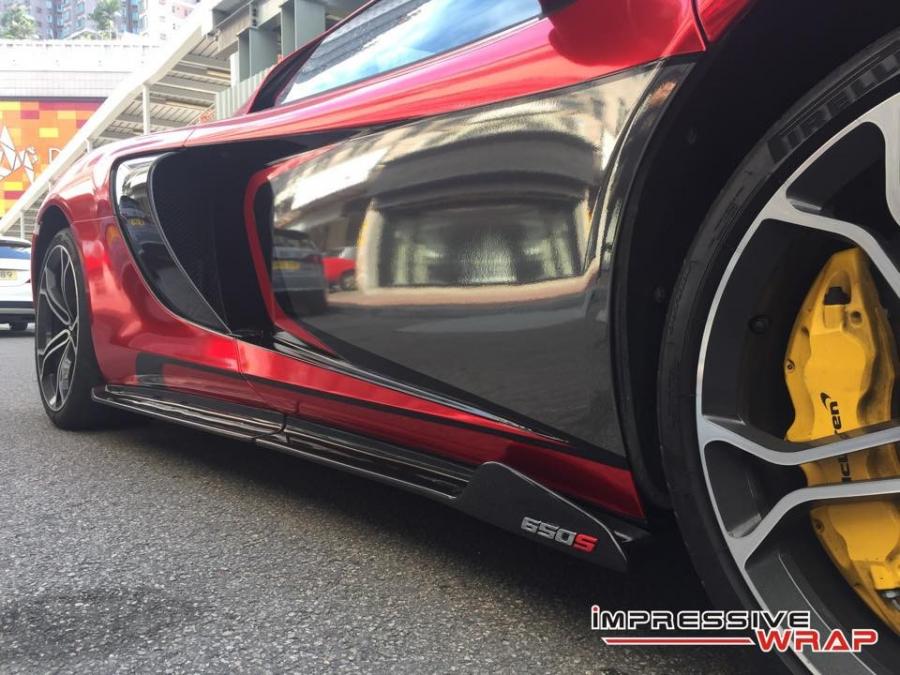 Детали экстерьера McLaren 650S Spyder by Impressive Wrap 2016 года  (JP) (фото 3 из 4)
